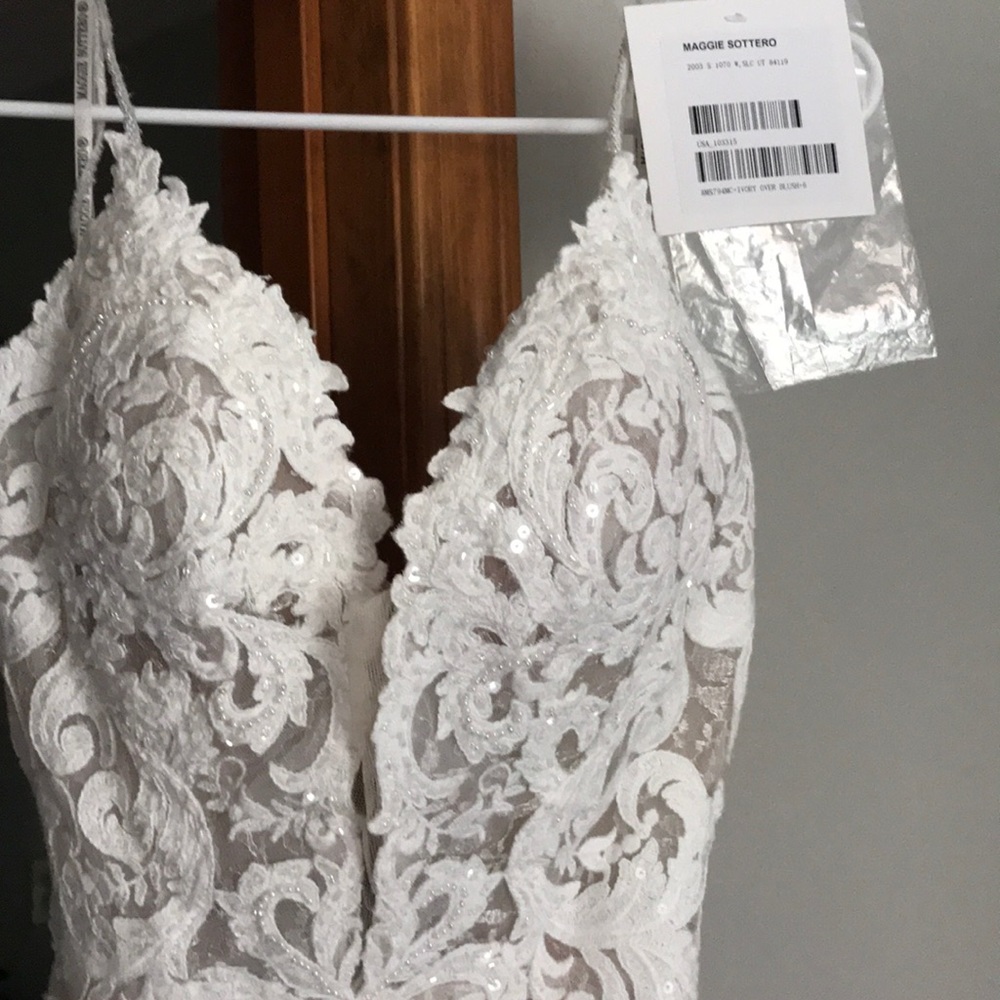 Maggie Sottero Tuscany Lynette Ivory over blush